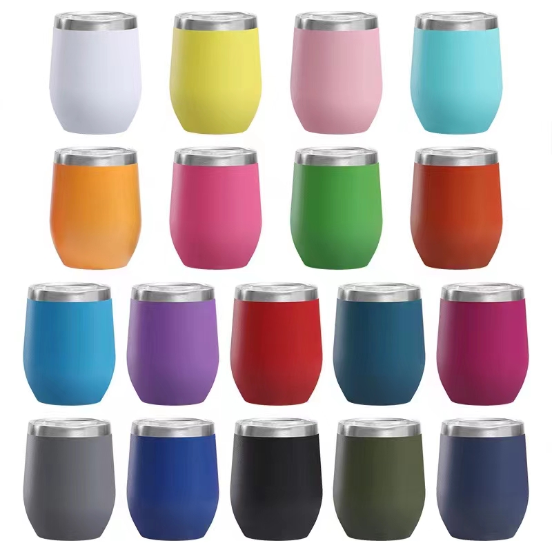 Stainless steel wine tumbler